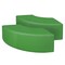 Regency Aurora Curved Vinyl Ottoman (Set of 2)- Envy Green N6265EG2PK - alternate 2